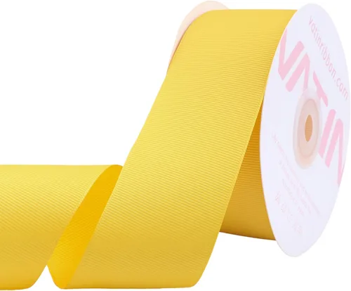 Miniatura 239 de Vatin - Rollo de cinta de grogrén, rollos de 25-50 yardas, perfecto para decoración de bodas, coronas, baby showers, envolturas de paquete de regalo