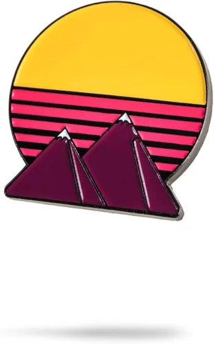Miniatura 12 de Pins & Aces Marcador de pelota de golf, metal premium, pintura esmaltada única, diseño personalizado, se fija a cualquier imán, añade
