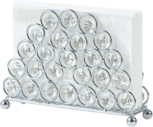 Miniatura 16 de Servilleteros de cristal elegantes y lujosos para servilletas de papel, cocina, comedor y encimeras, soporte para almacenamiento