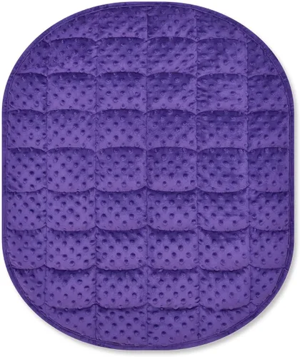 Miniatura 9 de TONGDADA Manta pesada de regazo de 7 libras para adultos, perfecta para relajación, descansar, tomar siestas, dormir y viajar, manta de lujo