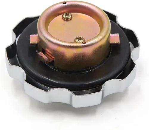 Miniatura 3 de uxcell Cubierta de tapa de gasolina del tanque de combustible de la motocicleta de la motocicleta del metal con 2 llaves para ZJ125 para CB125