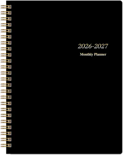 Miniatura 11 de Agenda mensual 2025-2027, julio 2025 a junio 2027, calendario mensual de 2 años 2025-2027, 7.5" x 10", calendario de 24 meses con objetivos y lista