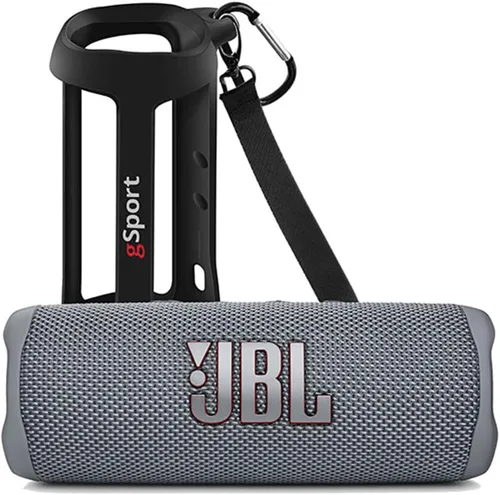 Miniatura 18 de JBL Flip 6 - Altavoz Bluetooth portátil, sonido potente y graves profundos, impermeable IPX7, 12 horas de reproducción, JBL PartyBoost para Camuflaje