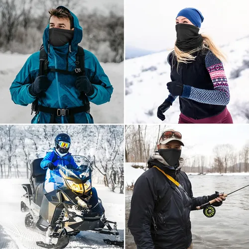 Miniatura 6 de Polaina de cuello de invierno resistente al viento, máscara de esquí, pasamontañas para esquí y snowboard