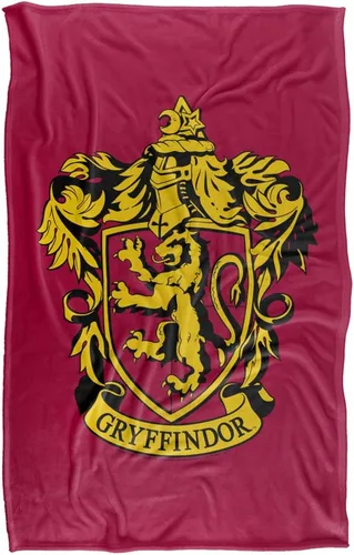 Miniatura 2 de Harry Potter Gryffindor Crest - Manta de tacto sedoso súper suave, 36 x 58 pulgadas