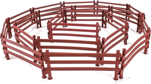 Miniatura 10 de 13 piezas de juguetes de granja, accesorios de comida de granero, juego de herramientas de granja de juguete para animales, figura de caballo, set
