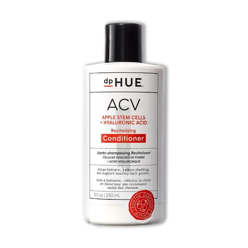 dpHUE ACV Acondicionador revitalizante - 8.5 oz - Apoya el crecimiento saludable del cabello - Con vinagre de sidra de manzana y ácido hialurónico -