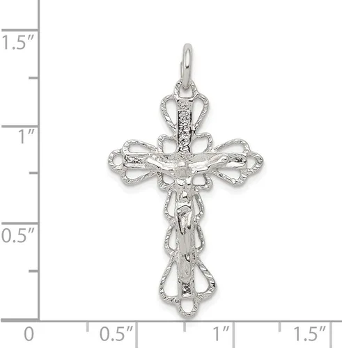 Miniatura 2 de Colgante de plata de ley 925 crucifijo