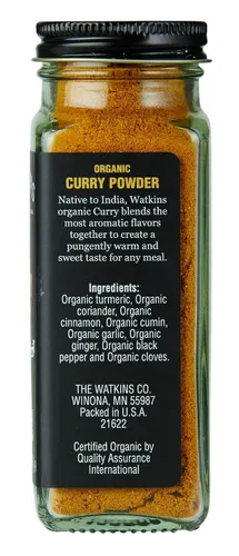 Miniatura 2 de Watkins Curry en polvo orgánico, tarro de 2.6 onzas, paquete de 3