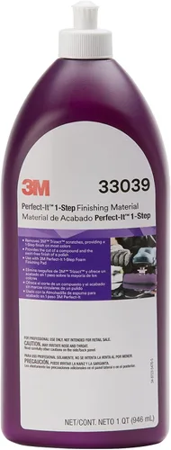 3M Perfect It - Material de acabado en 1 paso, 33039, para acabado de pintura de automóviles, camiones y otras superficies pintadas, 32 onzas