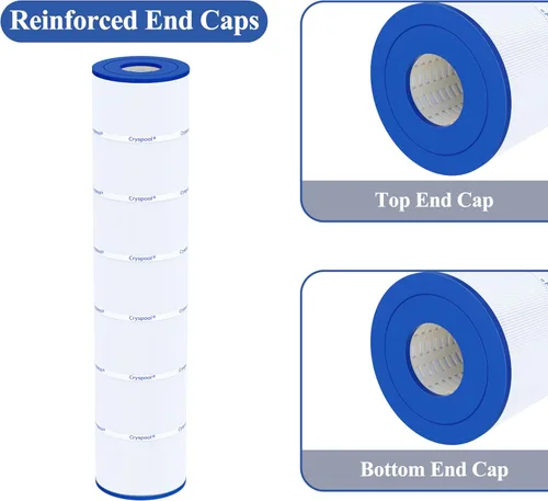 Miniatura 4 de Cryspool 07116 Filtro compatible con Jandy CL580, CV580, A0104100, R0357900, PJAN-145, C-7482, FC-0820, cartucho de filtro de piscina de 4 x 145