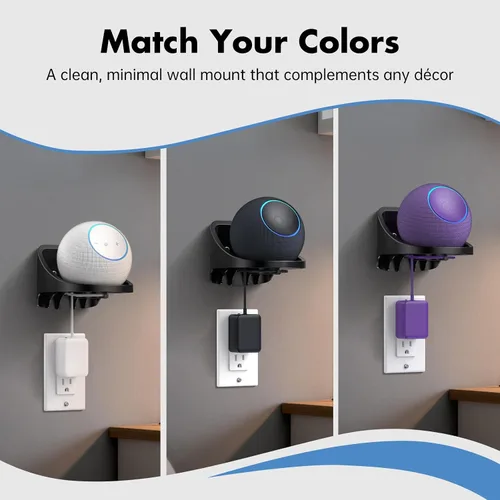 Miniatura 7 de XLTTYWL Dot Max - Soporte para colgar en pared, accesorios de ABS con gestión de cables, soporte de pared premium que ahorra espacio para Do t 6ª