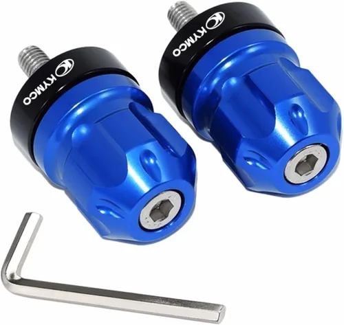 Miniatura 4 de Tapa de extremo de manillar de motocicleta para KYMCO Like 150 180 200 Agility 125 Super Dink 125 300 350 (color dorado, talla 1)