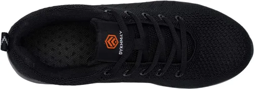 Miniatura 4 de DYKHMILY Zapatos deportivos con punta de acero para hombres y mujeres, zapatos de trabajo ligeros, antideslizantes, zapatos de seguridad
