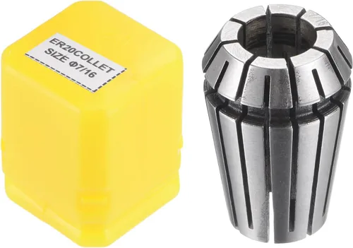 uxcell ER20 Spring Collet, 7/16 "Chuck para máquina de grabado CNC Torno herramienta de fresado