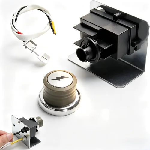 Miniatura 29 de SafBbcue 80462 Encendido de parrilla de repuesto para accesorios de parrilla Weber Q1000/Q2000, para encendido de parrilla de gas Weber Q100 Q200