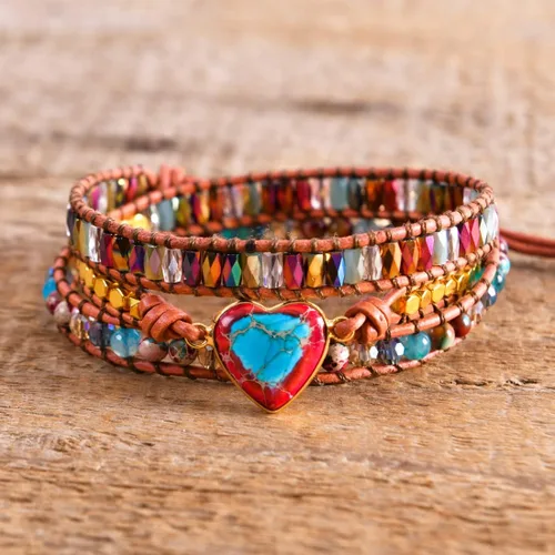 Miniatura 2 de YGLINE - Impresionante colección de pulseras de cuero hechas a mano