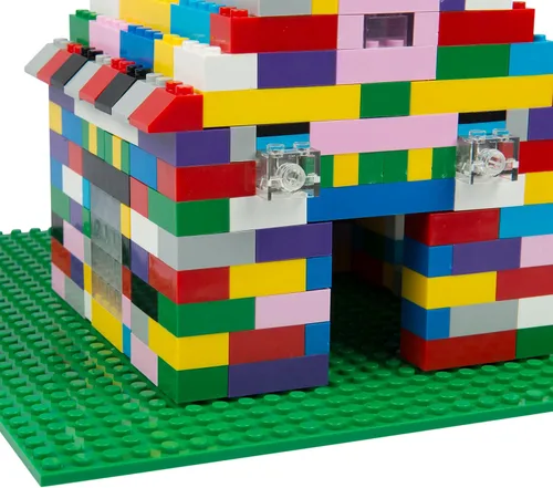 Miniatura 5 de Placas base clásicas para ladrillos de construcción – Juego de 6 placas de construcción grandes de 10 x 10 pulgadas (multicolores) – Conectividad