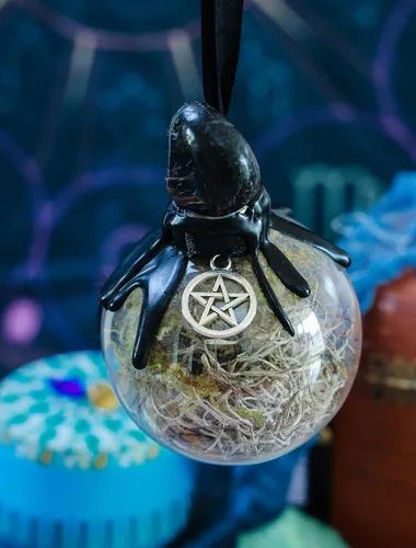 Miniatura 2 de Bolas de adivinación Bola de adivinación Bolas de protección de nigromancia Herramientas de altar Herramientas de altar Colección de tarros