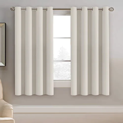 Miniatura 59 de H.VERSAILTEX - Cortinas blackout con aislamiento térmico y ojales en la parte superior, para patios, puertas correderas y división de habitaciones