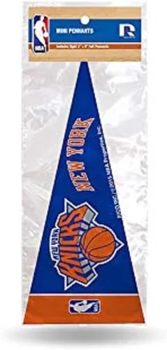 Miniatura 16 de Rico Industries NBA - Juego de mini banderines de fieltro de 4 x 9 pulgadas (incluye 8 piezas)
