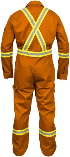 Miniatura 26 de Overol de alta visibilidad resistente al fuego (FR) 88 % algodón 12 % nailon