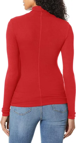 Miniatura 2 de Enza Costa Camiseta de manga larga con cuello de tortuga para mujer