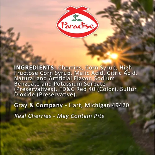 Miniatura 3 de Cerezas Rojas del Paraíso, 8 onzas