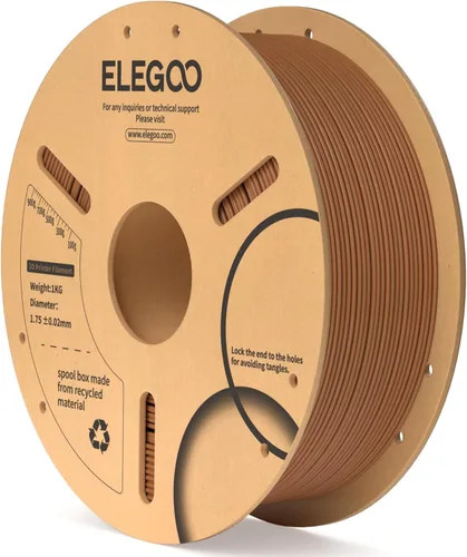 Miniatura 32 de ELEGOO Filamento PLA 1.75mm Azul Oscuro & Rojo 2KG, Filamento para Impresora 3D con Precisión Dimensional +/- 0.02mm, Paquete de 2 Carretes de 1kg
