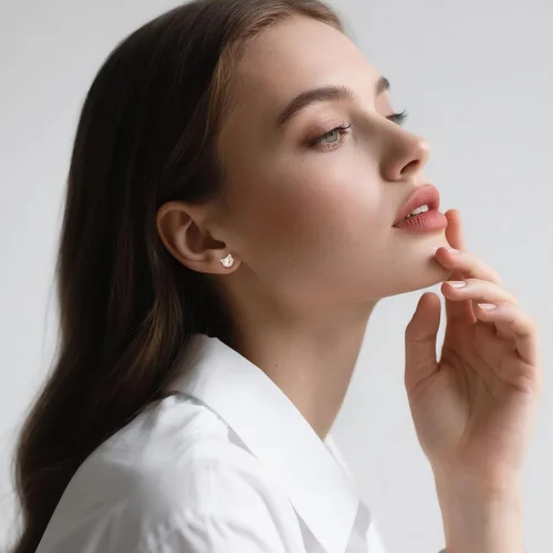 Miniatura 17 de Aretes de perlas de Mickey para mujer, plata de ley S925 y circón, perlas cultivadas de agua dulce, regalos de joyería de Mickey Mouse para mamá