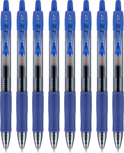 Miniatura 11 de Pilot G2 - Bolígrafos de gel de alta calidad, punta fina de 0.028 in, colores surtidos, paquete de 8