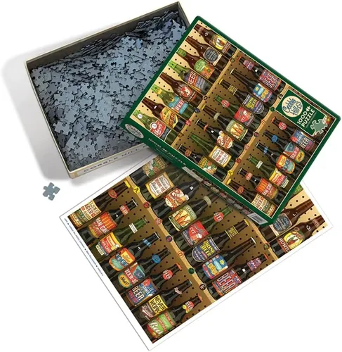 Miniatura 3 de Cobblehill 80082 - Rompecabezas de colección de cerveza (1000 piezas)