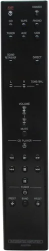 Hotsmtbang Mando a Distancia de Repuesto para Pioneer SX-A9MK2-K SX-A6MK2-K AXD7559 AXD7562 AXD7563 AXD7564 F-F3MK2-K F-F6MK2-K Elite Amplificador