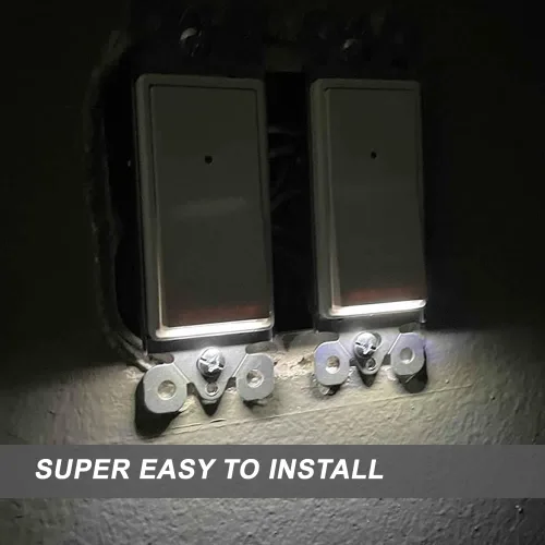 Miniatura 8 de Luz nocturna TR Wall Outlet&Interruptor de luz Sigle Pole iluminado(4+2)