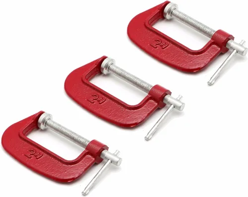 Miniatura 5 de Wideskall® Abrazadera C maleable resistente de 2 x 1 pulgada (paquete de 1)