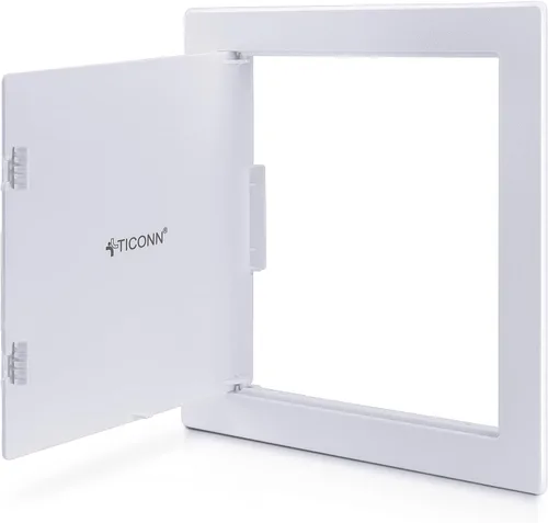 Miniatura 12 de TICONN Panel de acceso para paneles de yeso, 6 x 9 pulgadas, cubierta de plástico ABS para pared, puertas de acceso, panel de acceso fácil