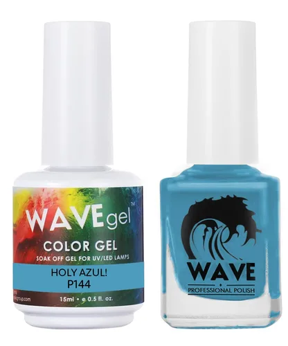 Miniatura 175 de WAVEGEL - Juego dúo de gel y esmalte de uñas a juego - Colección Simplicity - #P109 Blizzard I 0.5 onzas