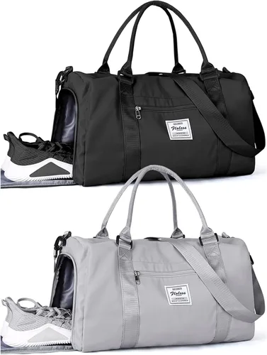 Bolsa de lona de viaje bolsas de fin de semana para mujeres y hombres bolsa de transporte durante la noche bolsa de hospital bolsa de gimnasio con