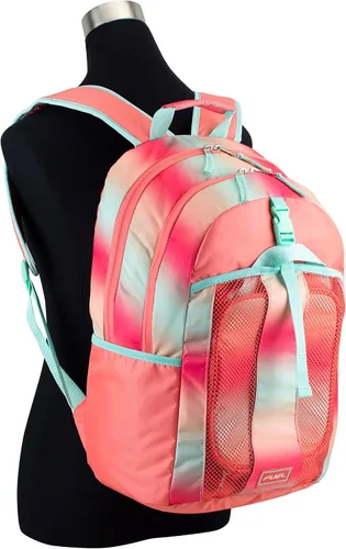 Miniatura 7 de FUEL Combo de mochila con lonchera 18 pulgadas, de lujo, dos compartimentos, resistente al agua, con bolsillos laterales para botella de agua