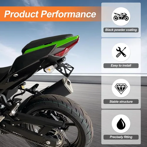 Miniatura 3 de Kit eliminador de guardabarros VM-KZ910 compatible con Kawasaki Z900 (2017-2019)