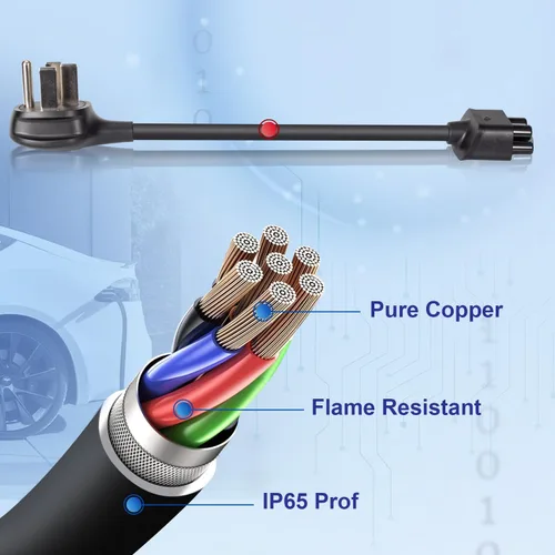 Miniatura 5 de ENA Adaptador NEMA 14-50 compatible con Tesla Gen 2 Cargador portátil portátil para Tesla Mobile Charger a NEMA 14-50 240V Outlet a 32 Amp