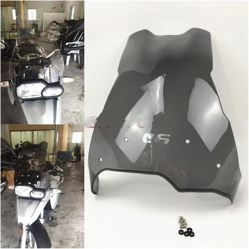 Miniatura 3 de Pantalla de viento de doble burbuja para B&MW F800GS F700GS F650GS F650GS F650 F700 F800 para GS F 800GS 700GS 650GS F 800 700 650 para GS 2008-2017