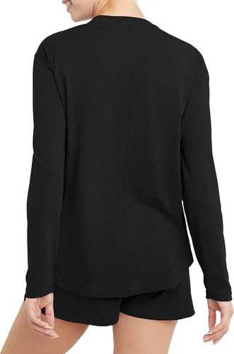 Miniatura 2 de Hanes Originals Tri-Blend - Camiseta de manga larga con cuello redondo para mujer, ajuste relajado