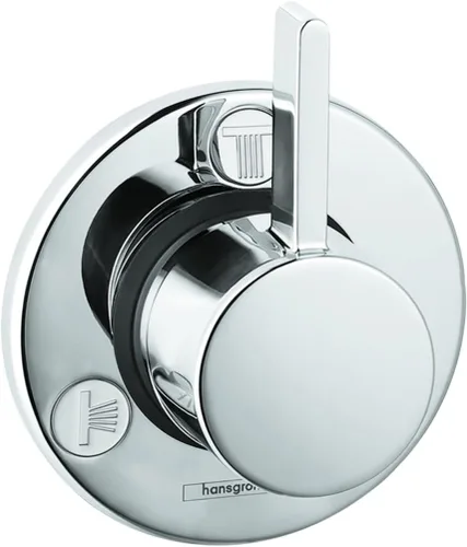 Miniatura 10 de hansgrohe Ecostat 04233820 - Moderna válvula de ducha con equilibrio de presión en níquel cepillado