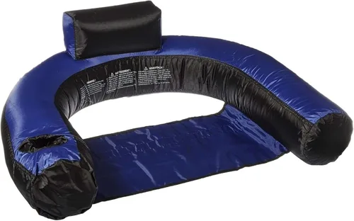 Miniatura 2 de Swimline Flotador inflable de nailon para piscina con asiento en U (paquete de 3)