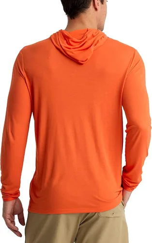 Miniatura 44 de Free Fly Sudadera ligera con capucha para hombre, con protección solar UPF 20+ para hombre, transpirable, manga larga, para pesca