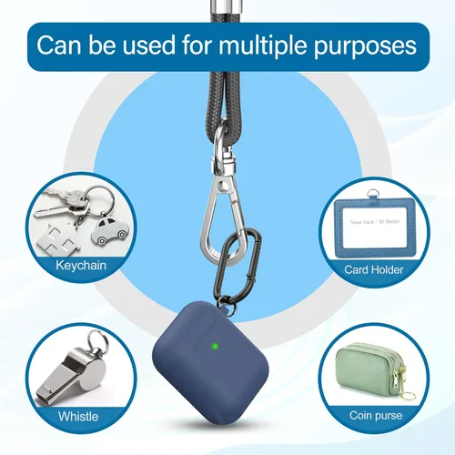 Miniatura 3 de takyu Phone Lanyard with Tether Tabs for Phones Negro+gris (2tab)