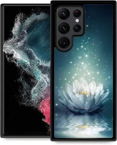 Miniatura 18 de ZHEGAILIAN Funda compatible con Samsung Galaxy S22 Ultra, diseño de patrón de policarbonato duro, antideslizante, absorción de golpes, funda Cerebro