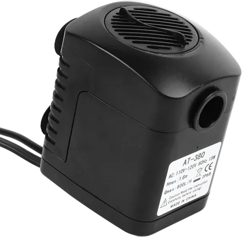 Miniatura 2 de Mini sumergible, bomba de fuente de 15 W 264 GPH con 12 luces LED coloridas para estanque al aire libre, acuario, característica de agua, jardines