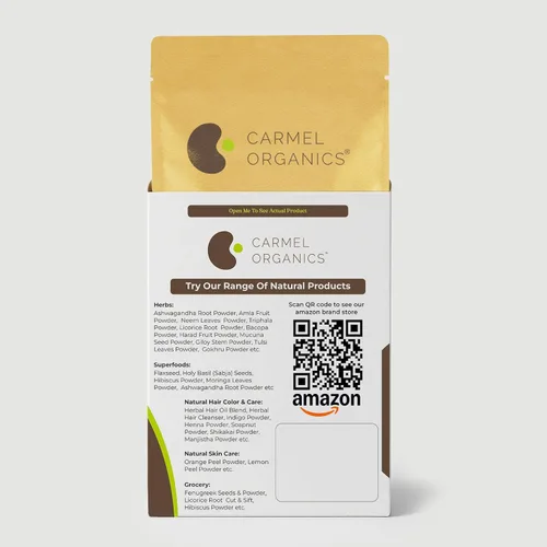 Miniatura 7 de CARMEL ORGANICS Amla/Amlaki (Emblica officinalis) Polvo de frutas (8 onzas) para el cuidado del cabello, la piel y el bienestar Natural, sin OMG